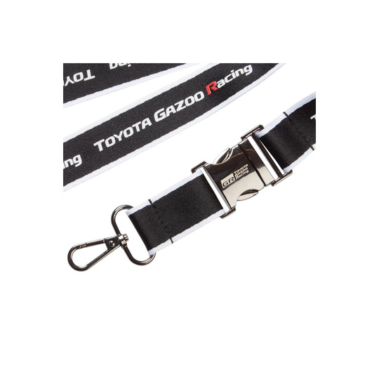 Toyota Gazoo Racing Logo Lanyard Black