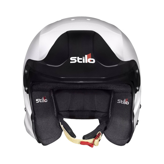 Stilo Venti4 Trophy Jet Composite Hans Helmet White (FIA)