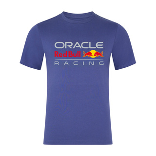  2025 Red Bull Racing Mens Front Logo t-shirt blue