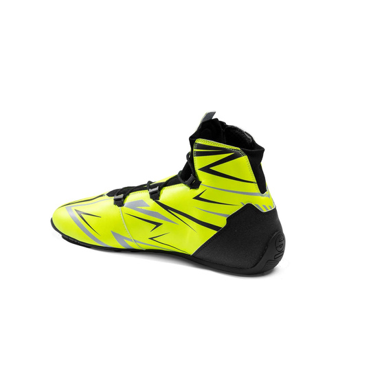 Sparco K-Rapid Lace Racing Shoes Yellow (FIA)