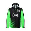 2025 Stake F1 Kick Sauber Mens Team Rain Jacket