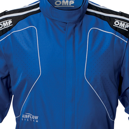 OMP KS-4 Kids Karting Suit Blue