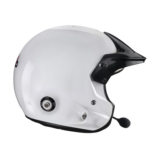 Stilo Venti TROPHY RALLY Hans Helmet white (FIA-SNELL)