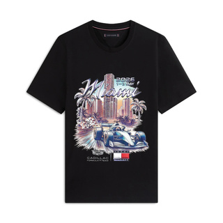 2026 Cadillac F1 Miami Graphic T-shirt Black
