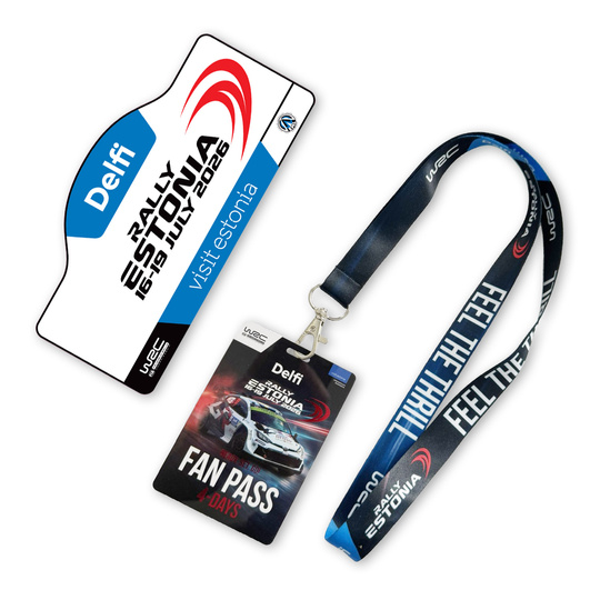 WRC Delfi Rally Estonia 4-Day Fan Pass Ticket 2026