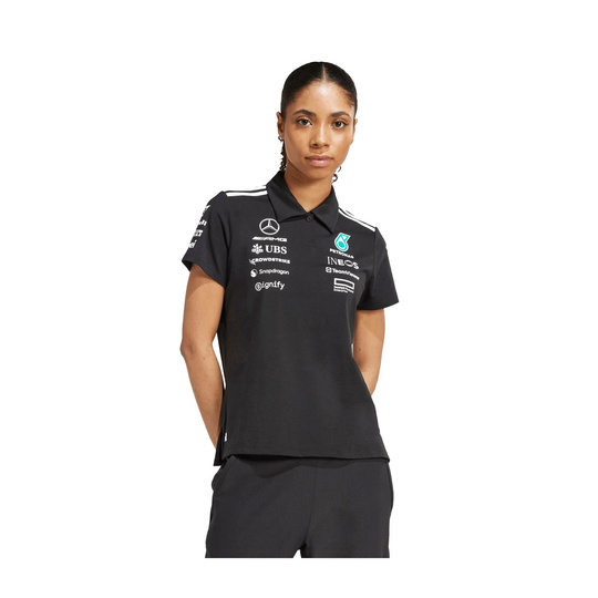 2025 Mercedes AMG F1 Ladies Team Polo shirt black
