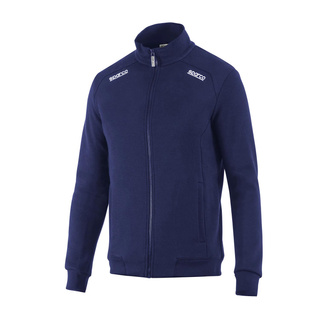 Sparco Full Zip SL Mens Sweatshirt navy blue