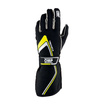 OMP Tecnica MY21 Racing Gloves Black/Yellow (FIA)