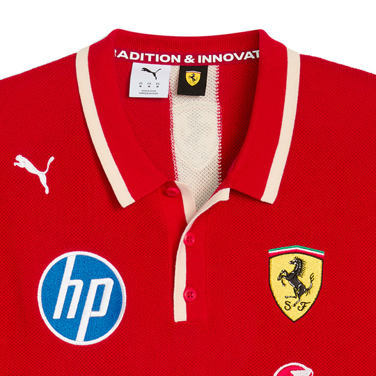 2025 Ferrari F1 Men's China GP Polo Shirt red
