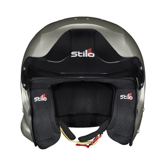 Stilo Venti4 Trophy Jet Composite Helmet Silver (FIA)