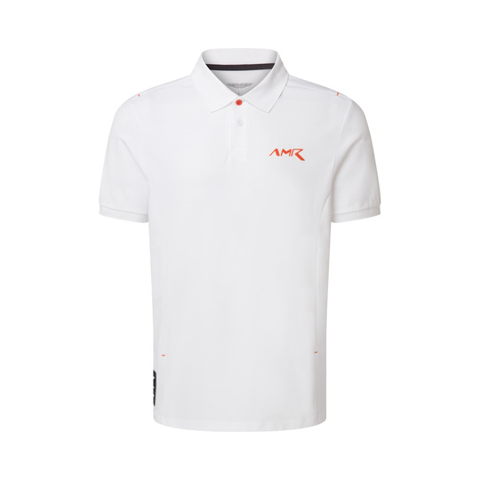 Aston Martin Racing 2026 Racing AMR Logo Polo Shirt White