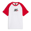 2026 Scuderia Ferrari F1 Mens Leclerc Graphic T-Shirt white