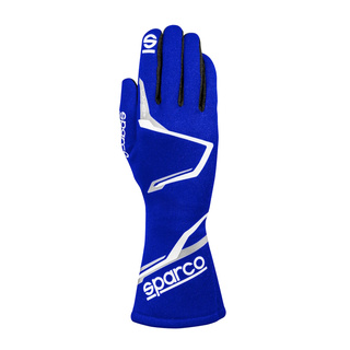 Sparco Land+ MY25 Racing Gloves Blue (FIA)