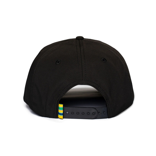 Ayrton Senna Collection 2026 Debossed Logo Cap Black