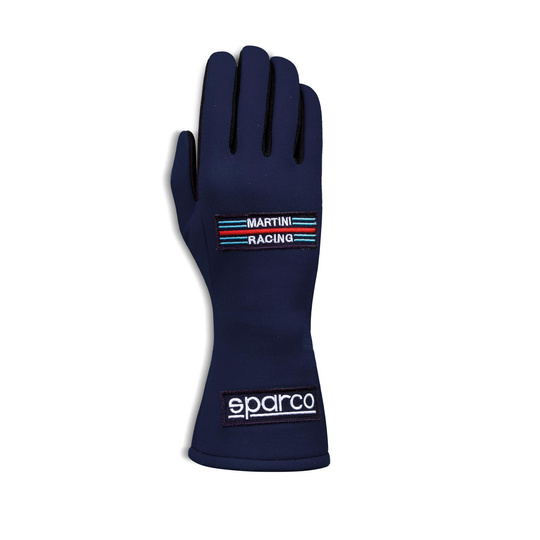 Sparco Land Martini Racing MY22 Racing Gloves Navy Blue (FIA)