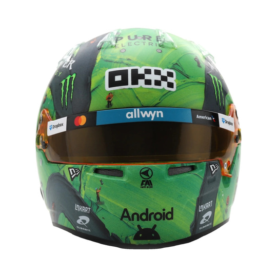 McLaren F1 Lando Norris Las Vegas GP Miniature Helmet 1:5