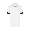 Sparco ZIP MY24 Women's Polo Shirt White