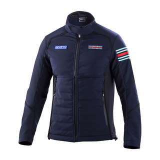 Sparco Mens Martini Racing softshell jacket navy