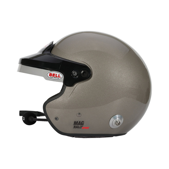 Bell MAG Rally Sport Helmet Silver (FIA)