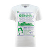 2025 Ayrton Senna F1 Mens Race Graphic T-Shirt