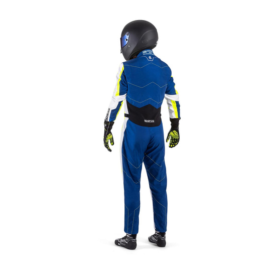 Sparco KERB Kids Suit blue/yellow (FIA)