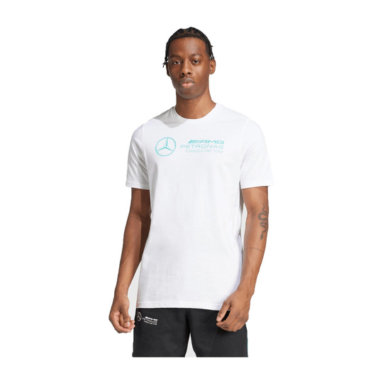 2025 Mercedes AMG F1 Mens Logo T-shirt white