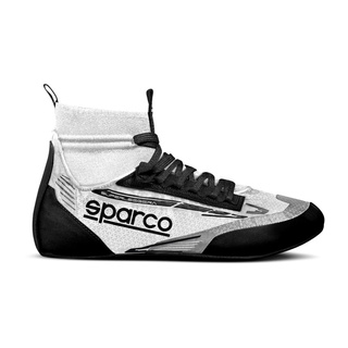 Sparco SUPERLEGGERA MY23 Racing Shoes White/Black (FIA)