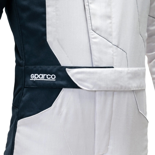 Sparco Sprint Advanced Asymetrical Race Suit Silver (FIA)