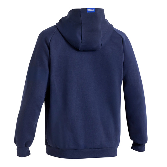 Sparco Full Zip GULF MY25 Mens Hooded Sweatshirt navy blue