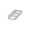 OMP Driver's Left Footrest Silver