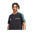 2025 Mercedes AMG F1 Mens DNA Logo T-shirt black