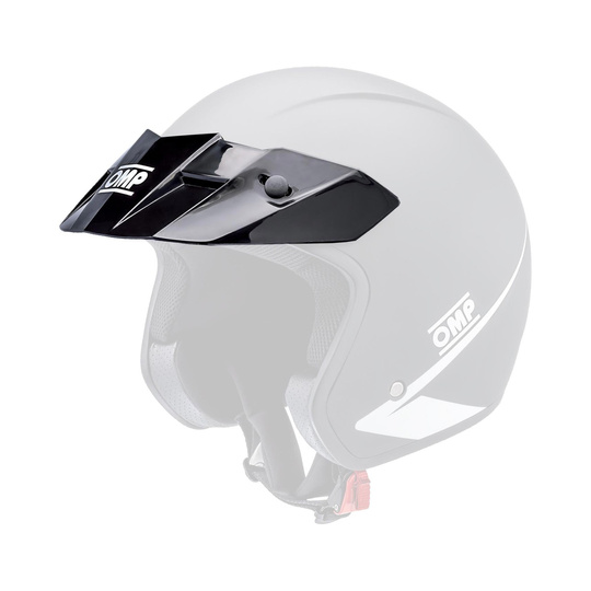 OMP Star MY17 Helmet Peak Black