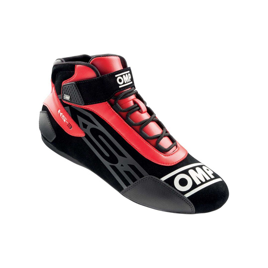 OMP KS-3 MY21 Karting Shoes Black/Red