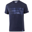 Sparco Martini Racing Big Logo T-shirt Navy Blue