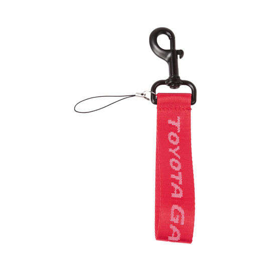 2026 Toyota Gazoo Racing GR Strap Keyring Red