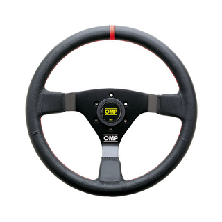 OMP WRC Steering Wheel Red Leather