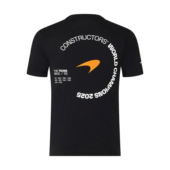 2025 McLaren F1 Mens Constructor Champions T-Shirt