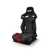 Sparco R333 MY21 Car Seat black-red