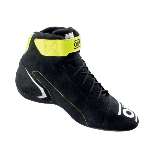 OMP First MY21 Racing Shoes Anthracite (FIA)