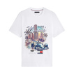 2026 Cadillac F1 Miami Graphic T-shirt White