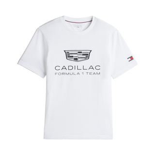 Cadillac F1 2026 Shield T-shirt White