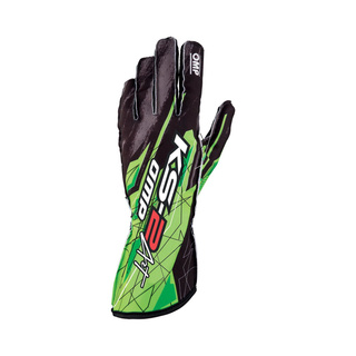 OMP KS-2 ART Karting Gloves Green