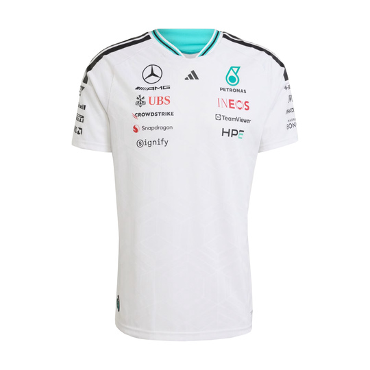 2026 Mercedes AMG F1 Authentic Team T-shirt White