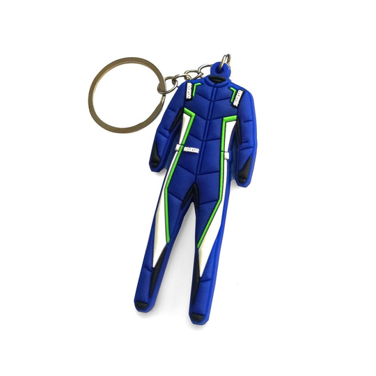 Sparco SUIT Keyring Blue