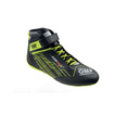 OMP KS-2X Racing Shoes Black/Yellow (FIA)