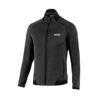 Sparco Full Zip PRO Mens Sweatshirt black