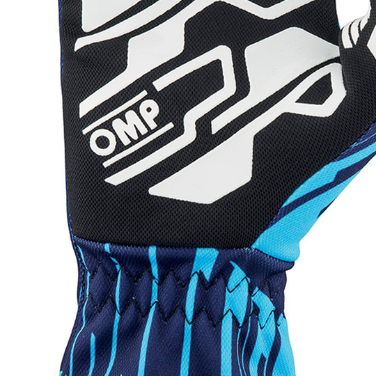 OMP KS-4 ART Racing Gloves Blue