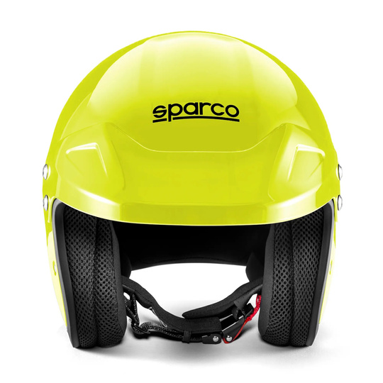 Sparco J-PRO Open Face Helmet yellow-grey