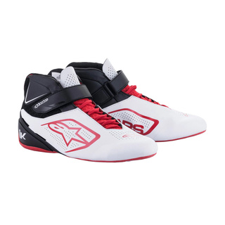 Alpinestars TECH 1-K V2 Karting Shoes White-Red