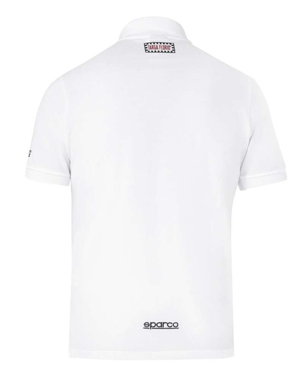 Sparco Targa Florio #P2 Polo Shirt White